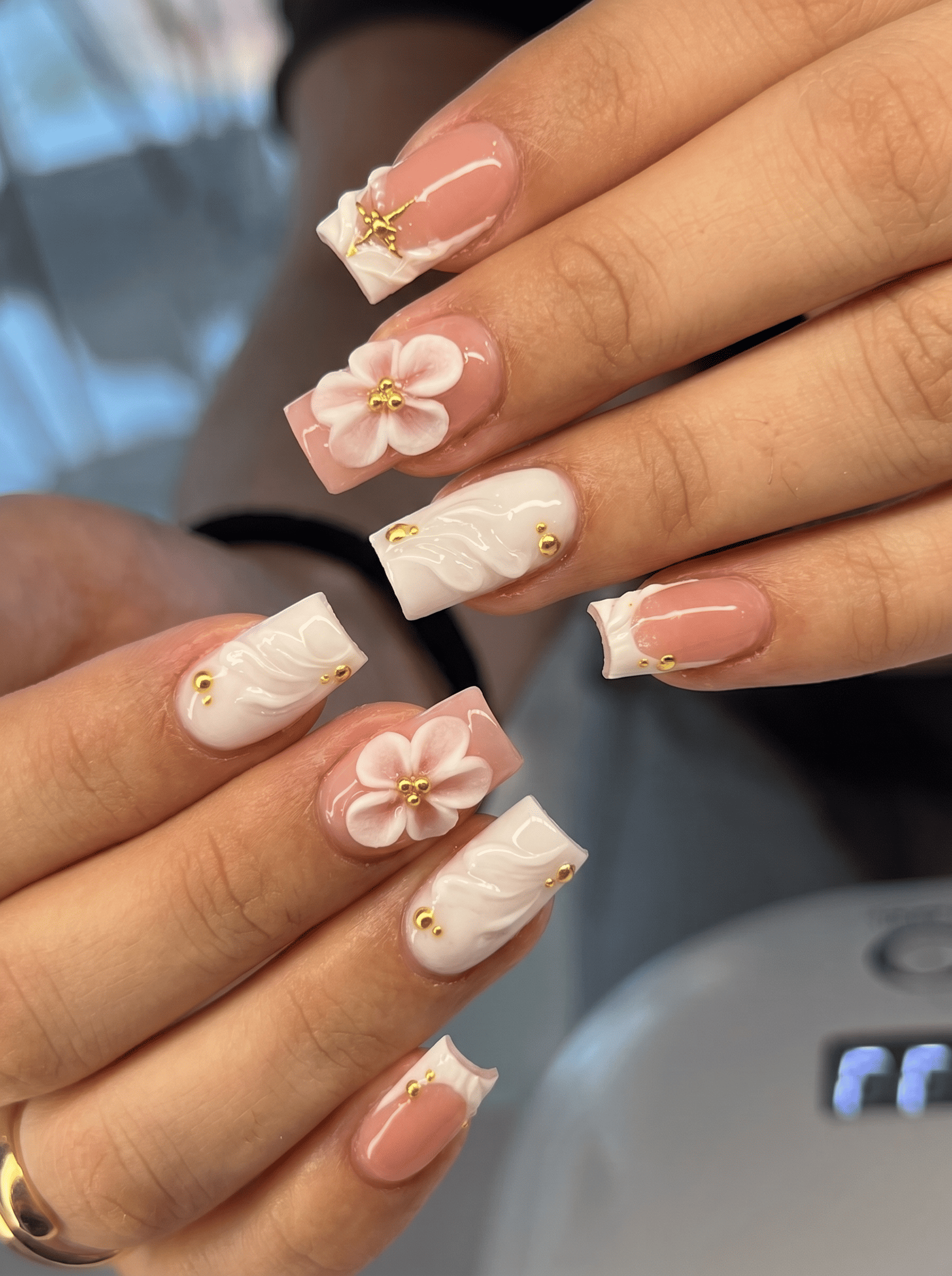 Nail art at Blanc Nails & Spa